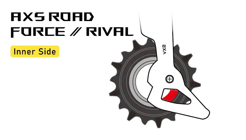 AOPW Asymmetric Oversized Pulley Wheel - Black
