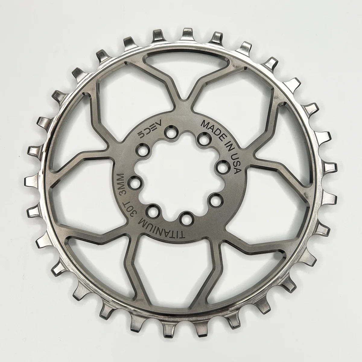 Titanium 8bolt Direct Mount Chainring