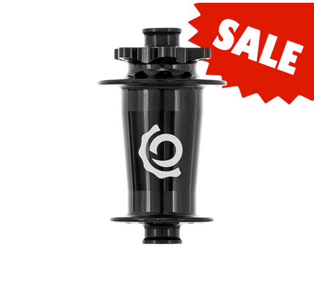 Hydra MTN 15x100mm Front Hub Black ISO 6bolt 32h