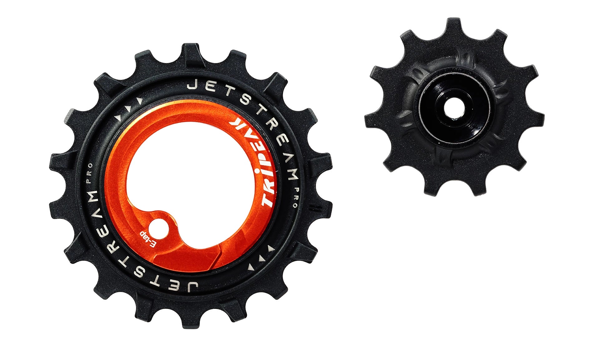 Tripeak Asymmetrical Oversize Pulley Kit SRAM AXS 12s Force/ RIVAL (Orange)