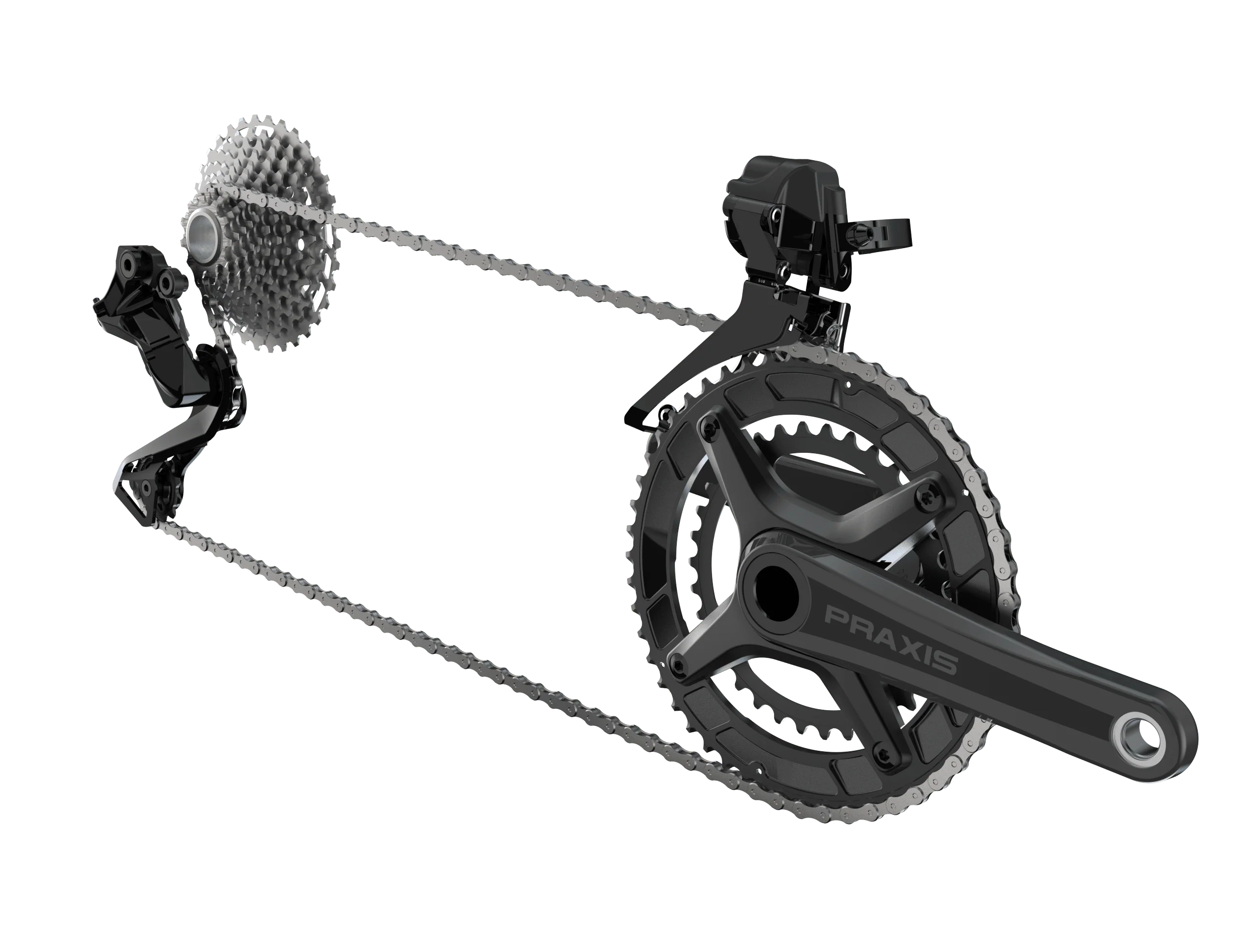 Zayante Carbon 'X' Crankset