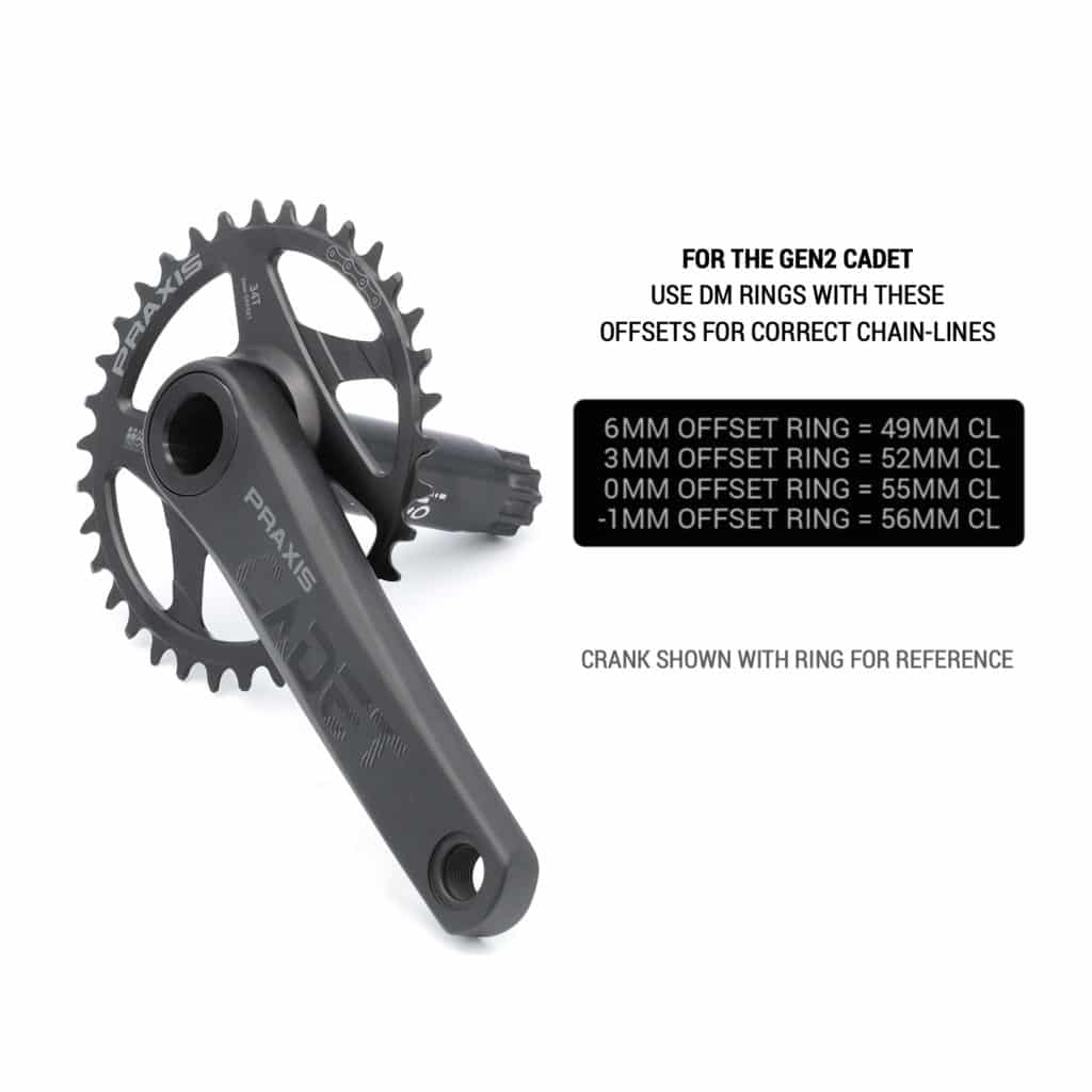 Praxis Cadet G2 MTN Cranks