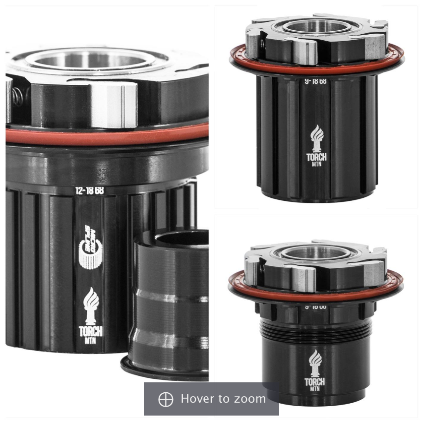 I9 Torch MTN Cassette/Freehub complete