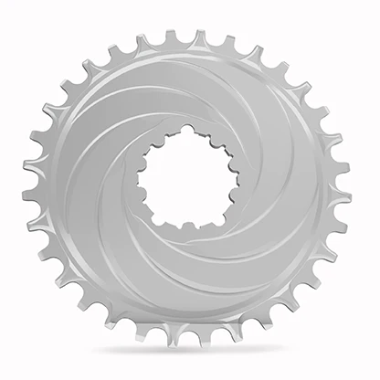 Spacely Sprocket - 6061 Alum Chainring 32T 3mm Offset RAW