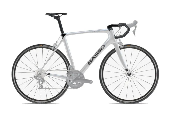 Diamante Frameset / Rim Brake (Opale White 48cm)