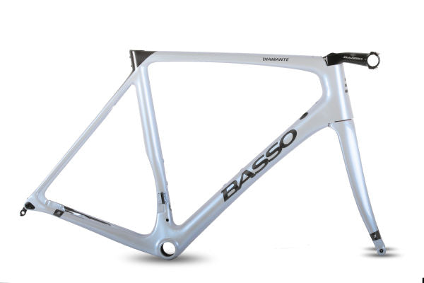 Diamante Frameset / Rim Brake (Opale White 48cm)