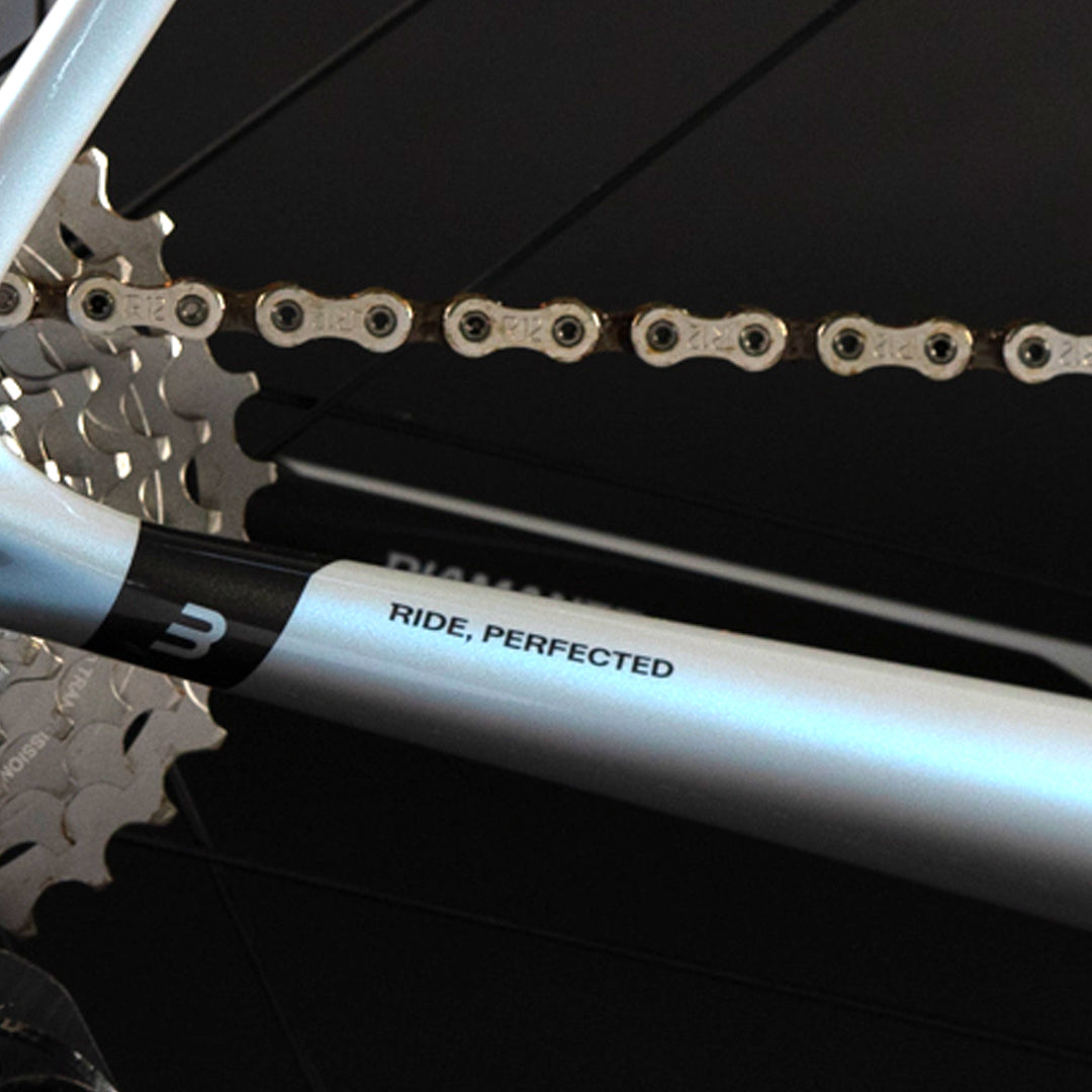 Diamante Frameset / Rim Brake (Opale White 48cm)