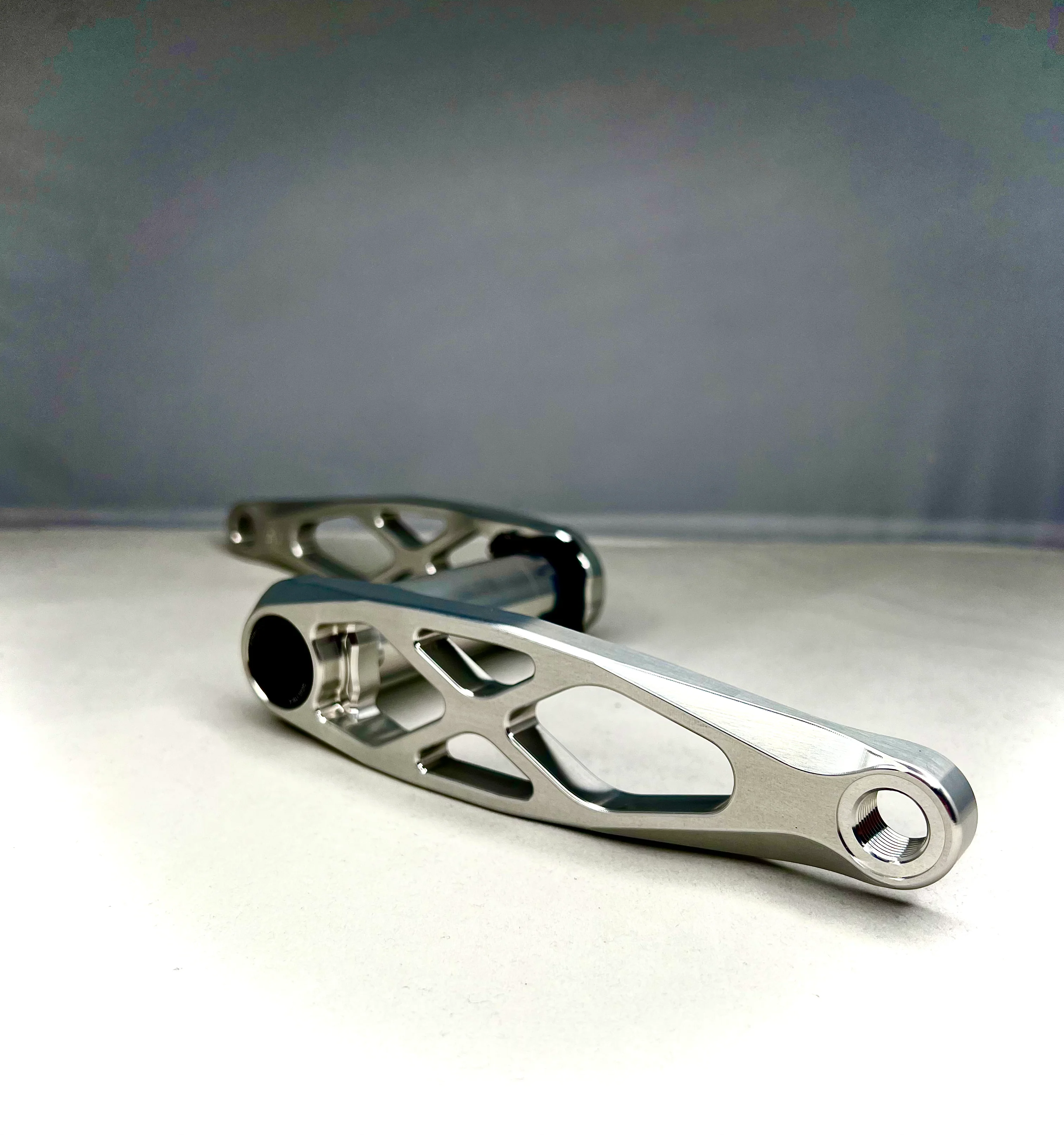 5DEV Road/Gravel Crankset 172.5mm Raw/Clear