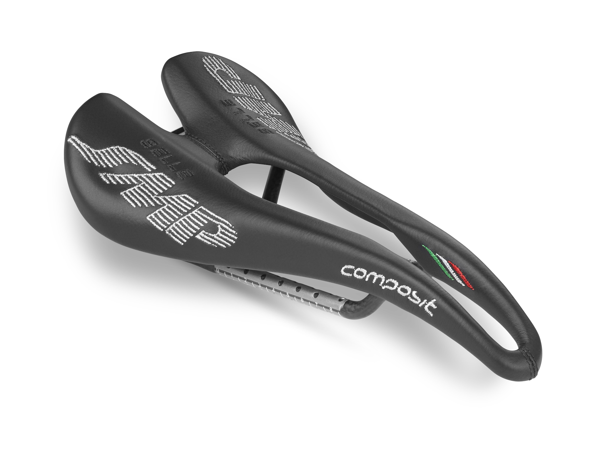 Composite CARBON Black Saddle
