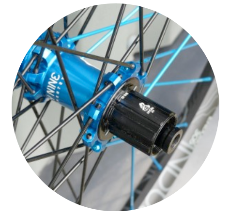 Enduro 305 HYDRA MTN BLUE REAR WHEEL
