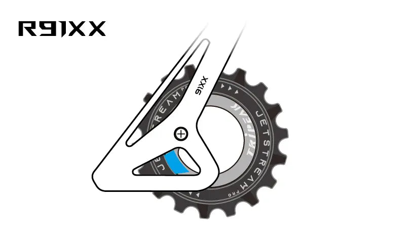 AOPW Asymmetric Oversized Pulley Wheel - Black