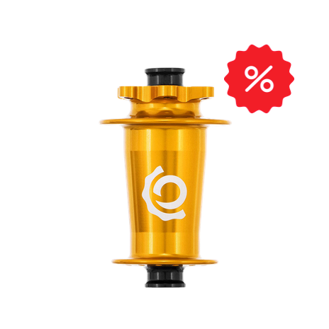 Hydra MTN 15x100mm Front Hub Gold ISO 6bolt 32h