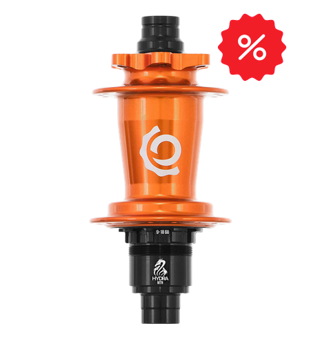 HYDRA MTN REAR ORANGE 32H Classic Hub ISO 6bolt 12x157(XD)