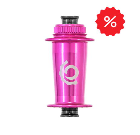 Hydra MTN 15x110mm Centrelock Front Hub PINK 32H