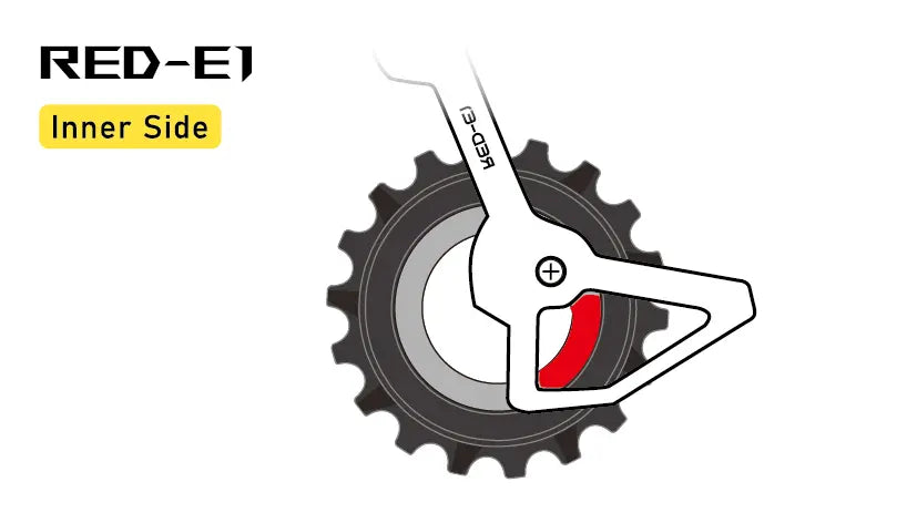 AOPW Asymmetric Oversized Pulley Wheel - Black