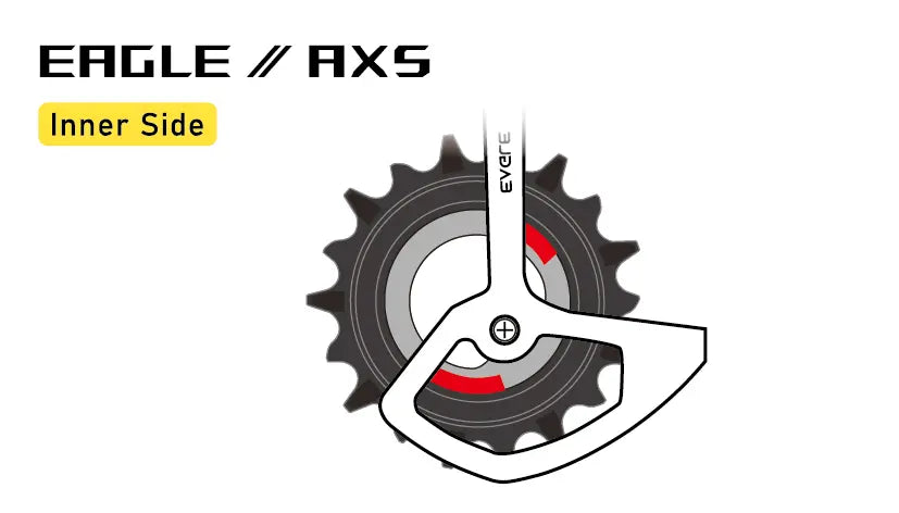 AOPW Asymmetrical Oversized Pulley Wheel - SILVER