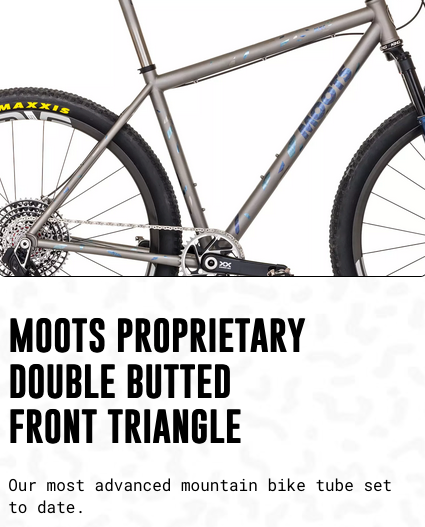 Moots MXC Frameset- Large (ex Display Model)