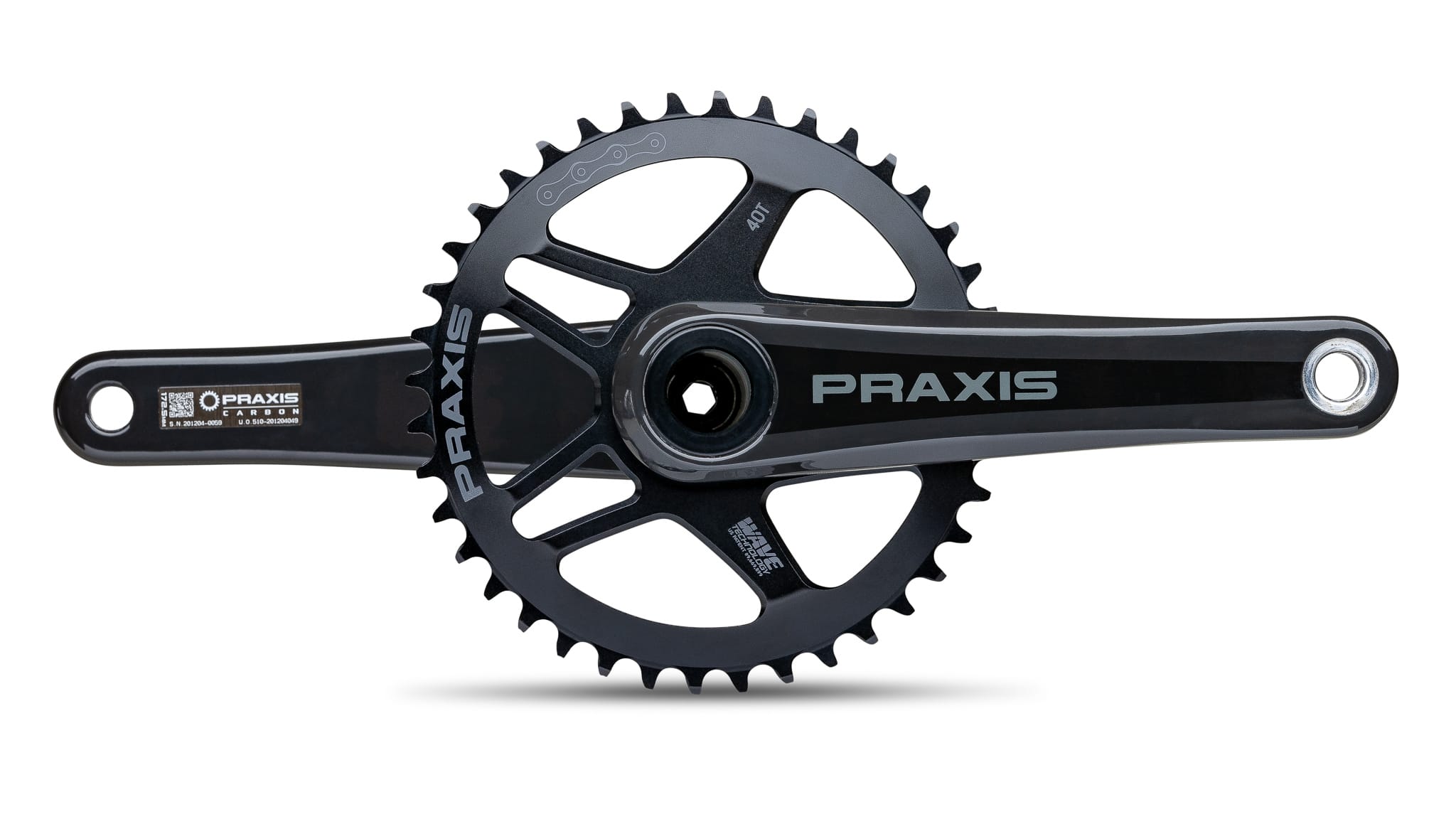 Zayante Carbon 'X' Crankset