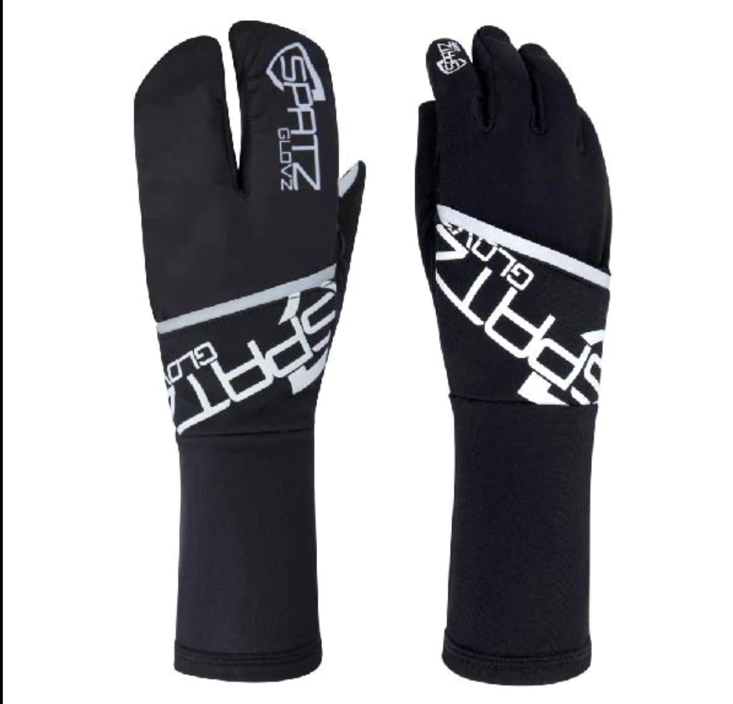 SPATZ "GLOVZ" Race Gloves with fold-out wind blocking shell