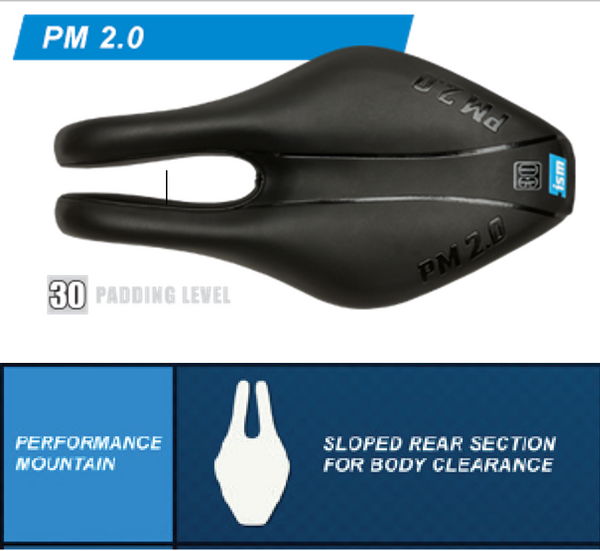 ISM PM2.0 Black Saddle