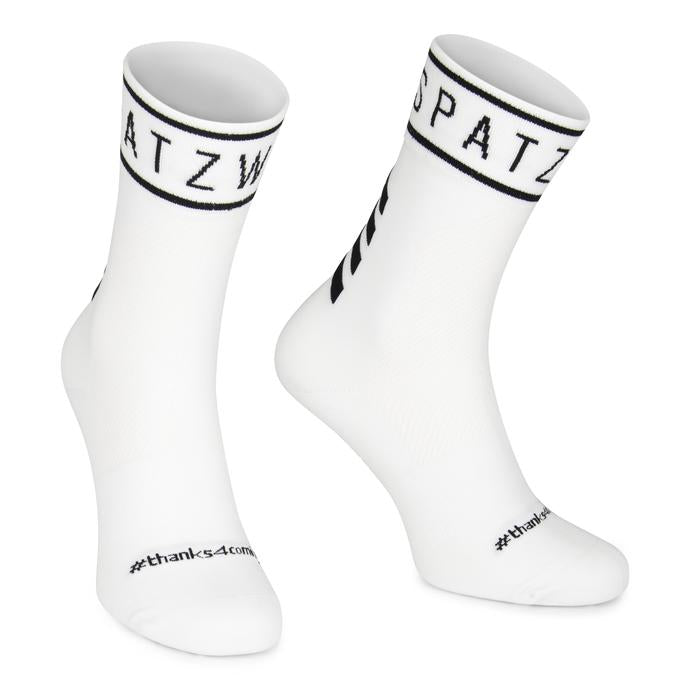 Spatz 'SOKZ' Long Cut Socks WHITE-One Size